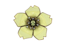 Load image into Gallery viewer, Plum Blossom Yellow Brooch
