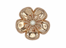 Load image into Gallery viewer, Camellia Rose Metal Brooch
